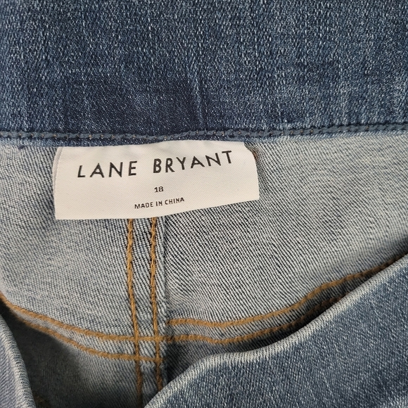 Lane Bryan Pull- On Fit Embellished High Rise Jegging Women's New Size 18 - Picture 8 of 12